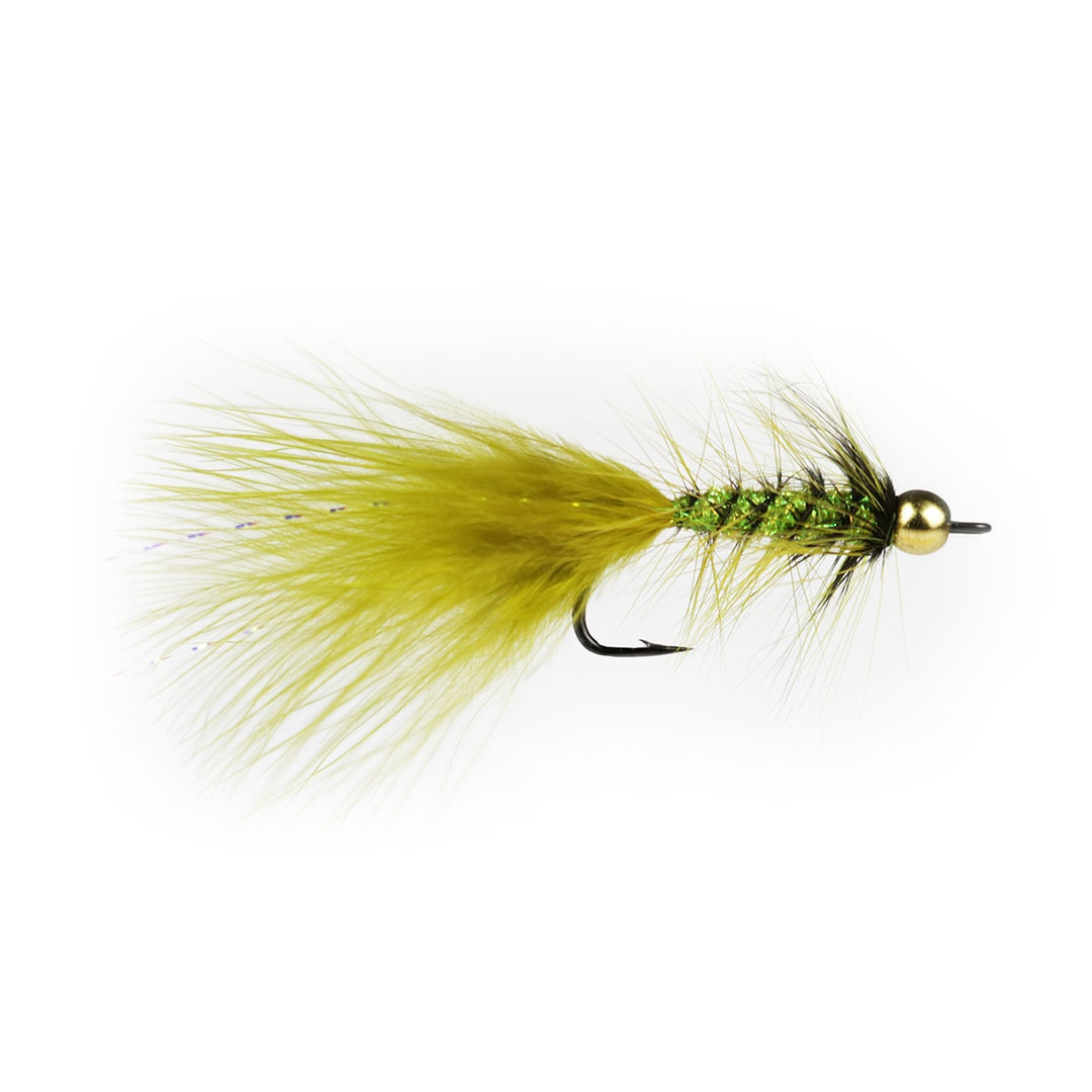 Wolly Bugger BH Olive # 6