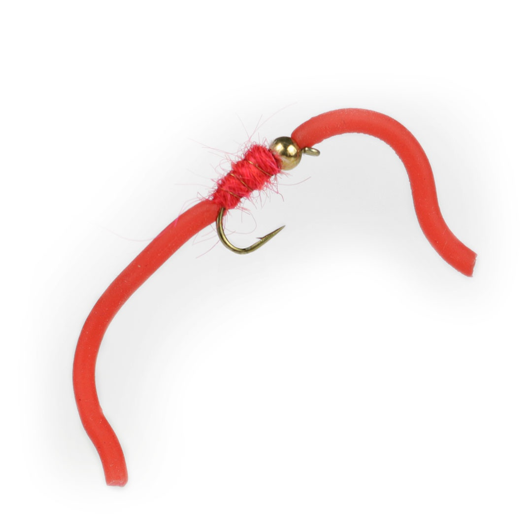 Squirmy Worm Red BH # 12