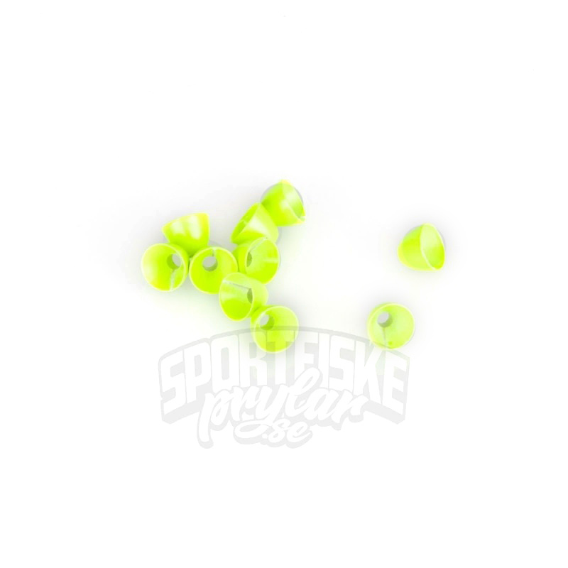 Coneheads L (6,3mm) - Fluo Chartreuse