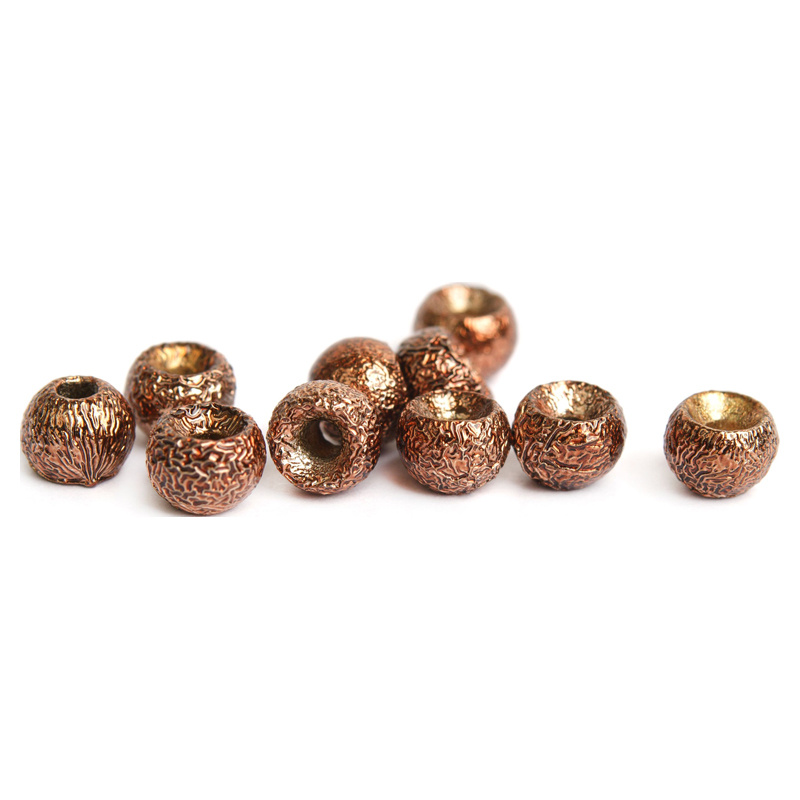 Gritty Tungsten Beads 2,7mm - Metallic Coffee