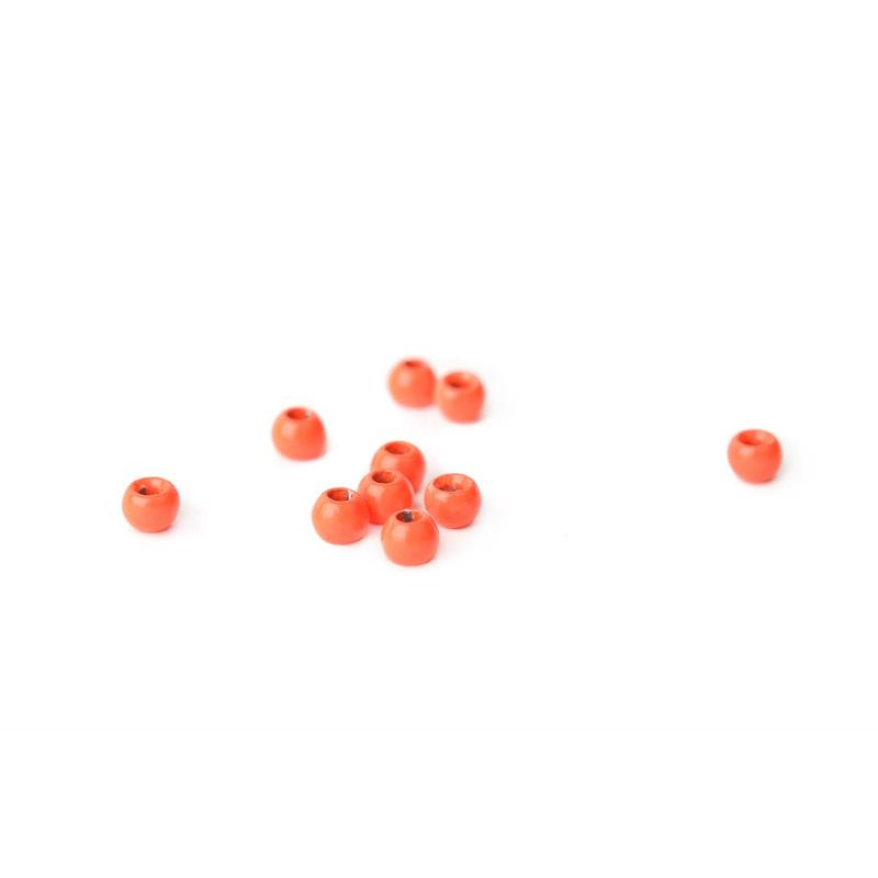 Tungsten Beads 3,8mm - Fluo Red