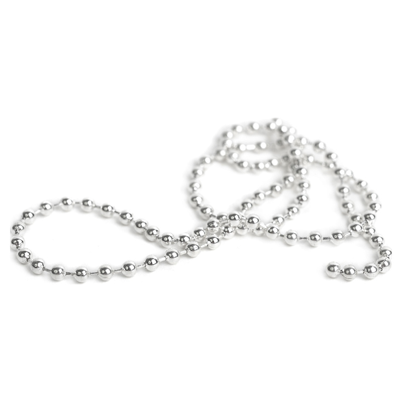 Bead Chain Small 2,5mm - Silver