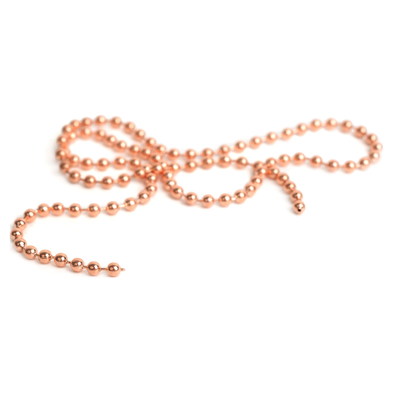 Bead Chain Large 4,8mm - Copper