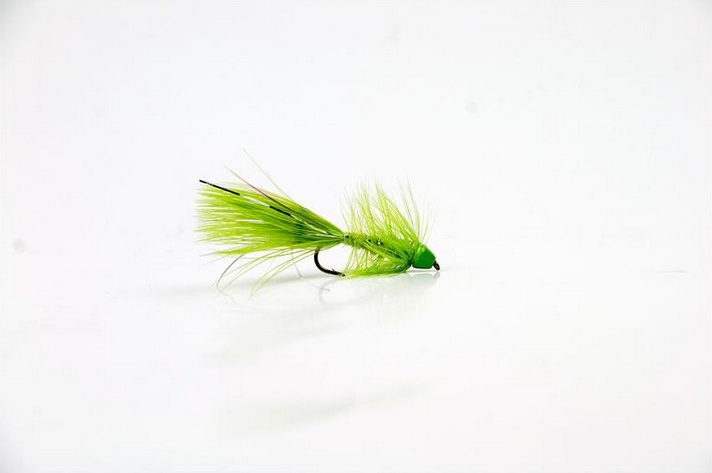 Wolly Bugger Cone Chartreuse Size 8