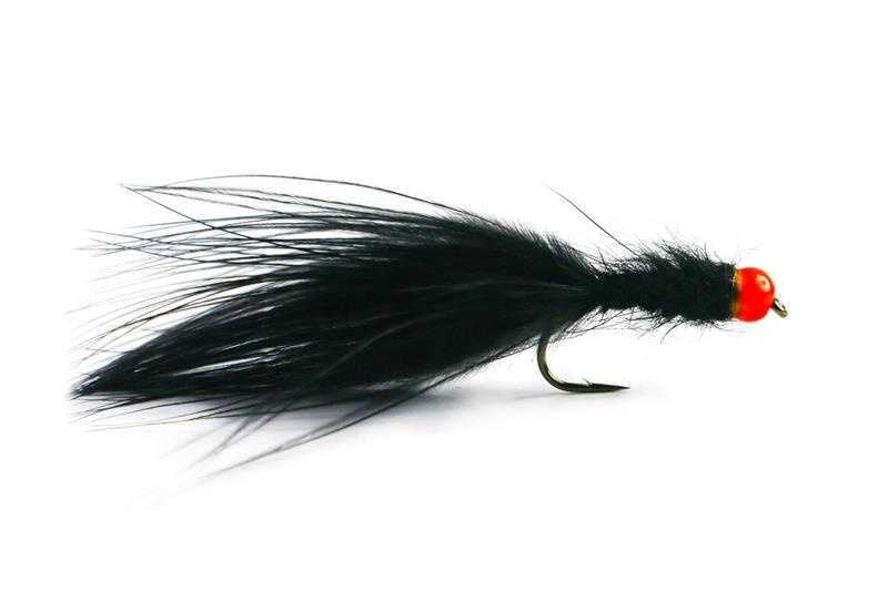 Marabou Streamer Black OH # 8