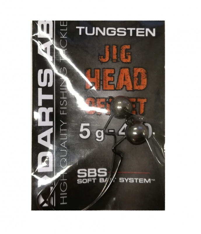 Darts Jighead Offset Tungsten (2-pack)