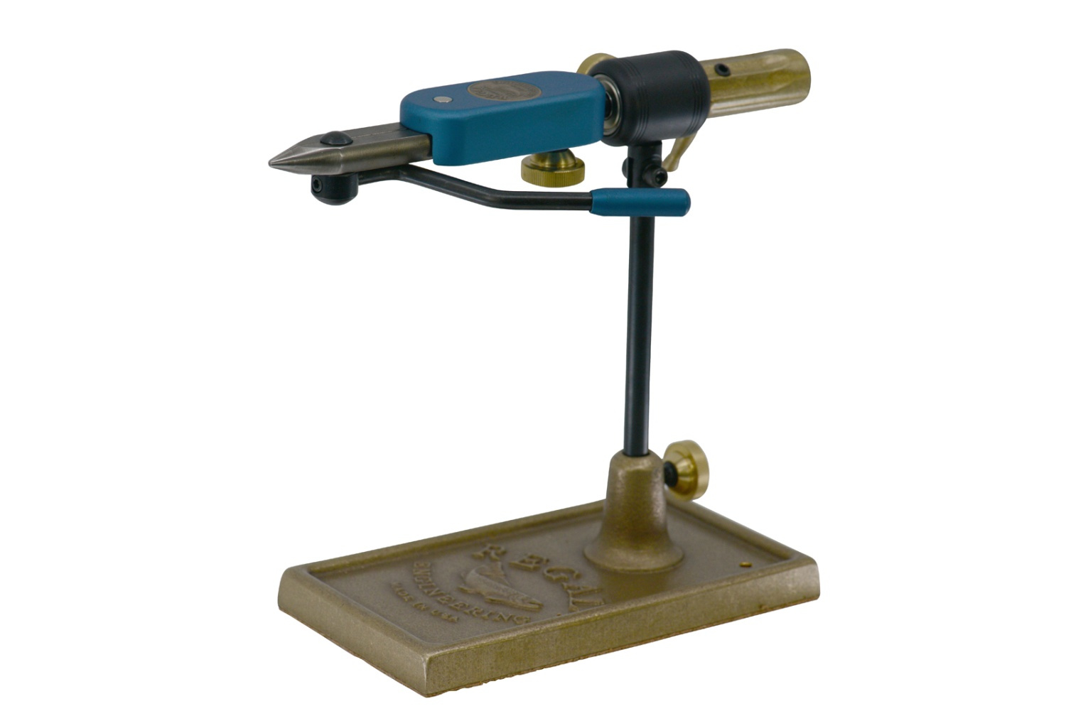 Regal Revolution Series Vise - Stainless Steel Head/Bronze Traditional Base