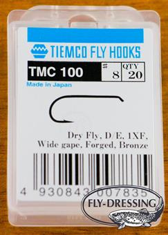 Tiemco 100 Dry Fly #8