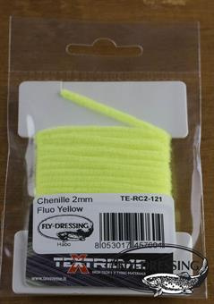 Round Chenille 2mm - Fluo Yellow