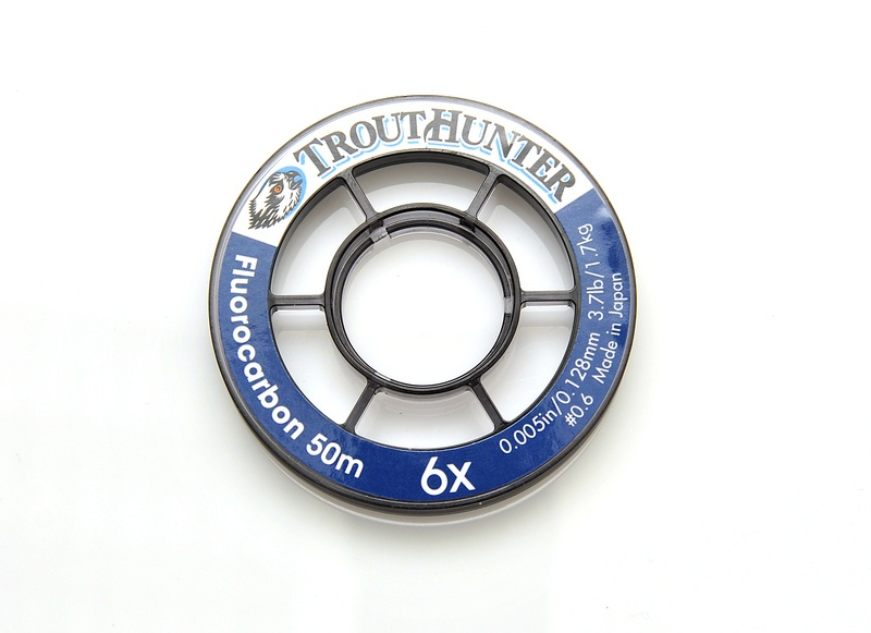 Trout Hunter Fluorcarbon Tafsmaterial - 5X - 0,15mm