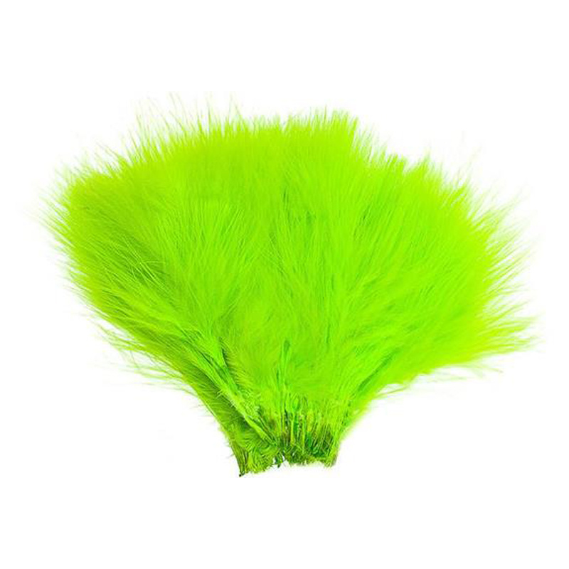 Wolly Bugger Marabou - Fluo Chartreuse