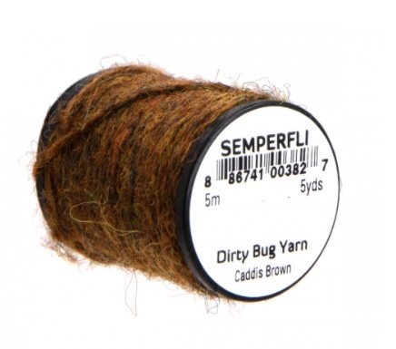 Semperfli Dirty Bug Yarn - Caddis Brown